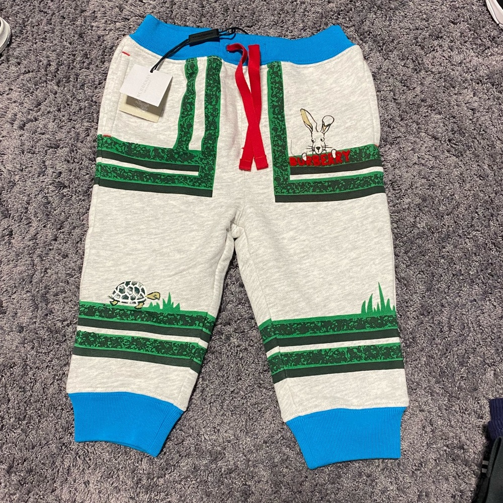 NWT Baby Burberry sweatpants